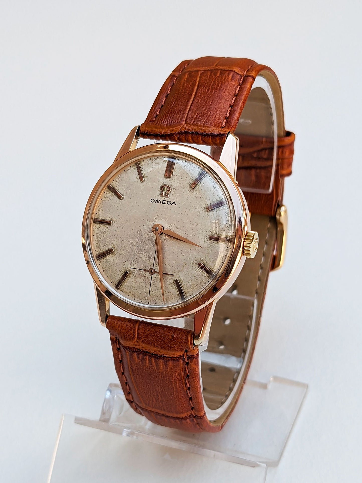 Omega manuelle patinée (circa 1950)