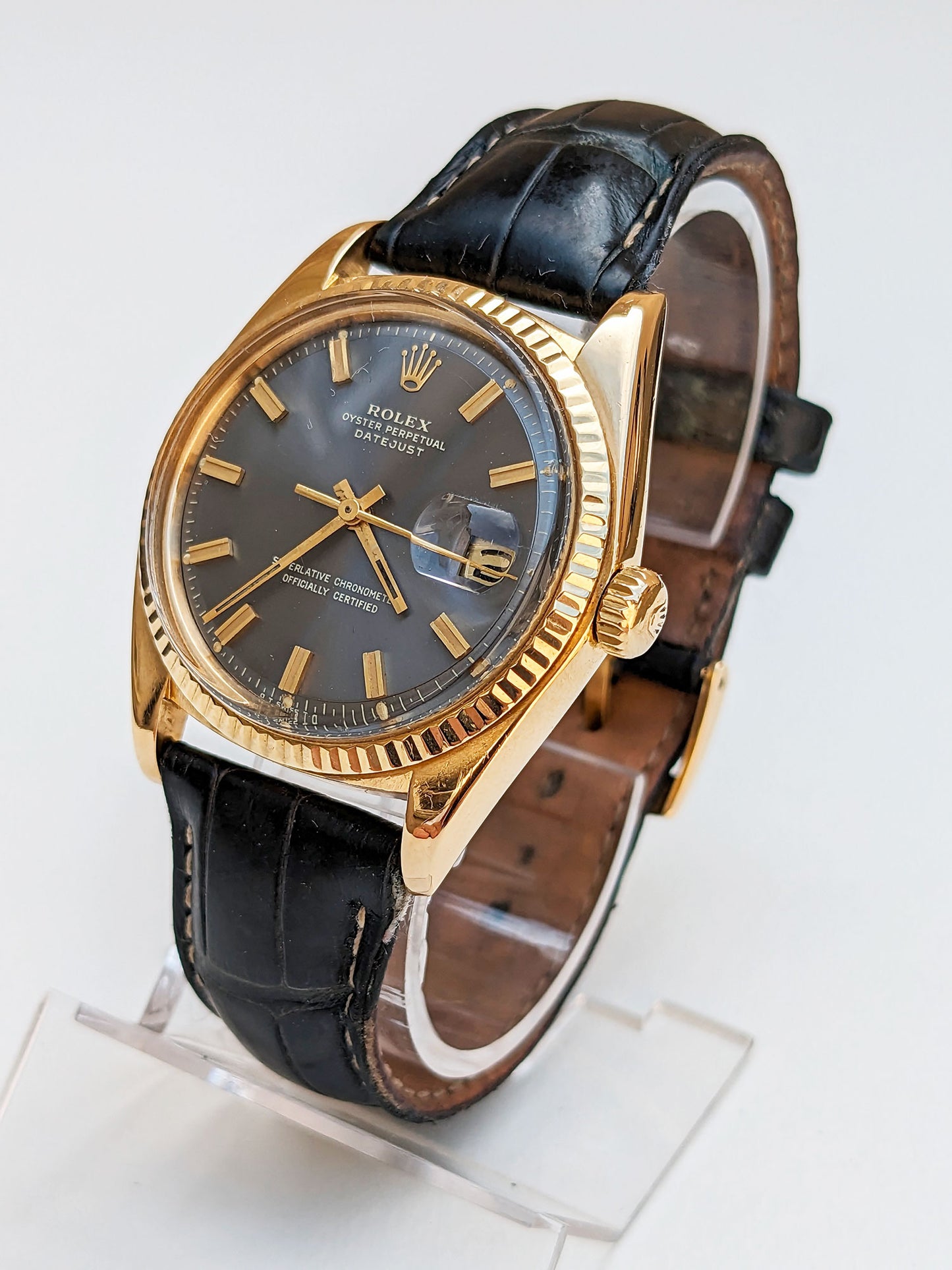 Rolex Oyster Perpetual Datejust Yellow Gold (circa 1980)