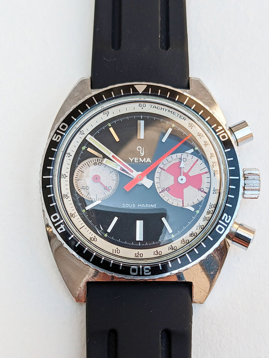 Yema Sous Marine Big Eye Chronograph (circa 1970)