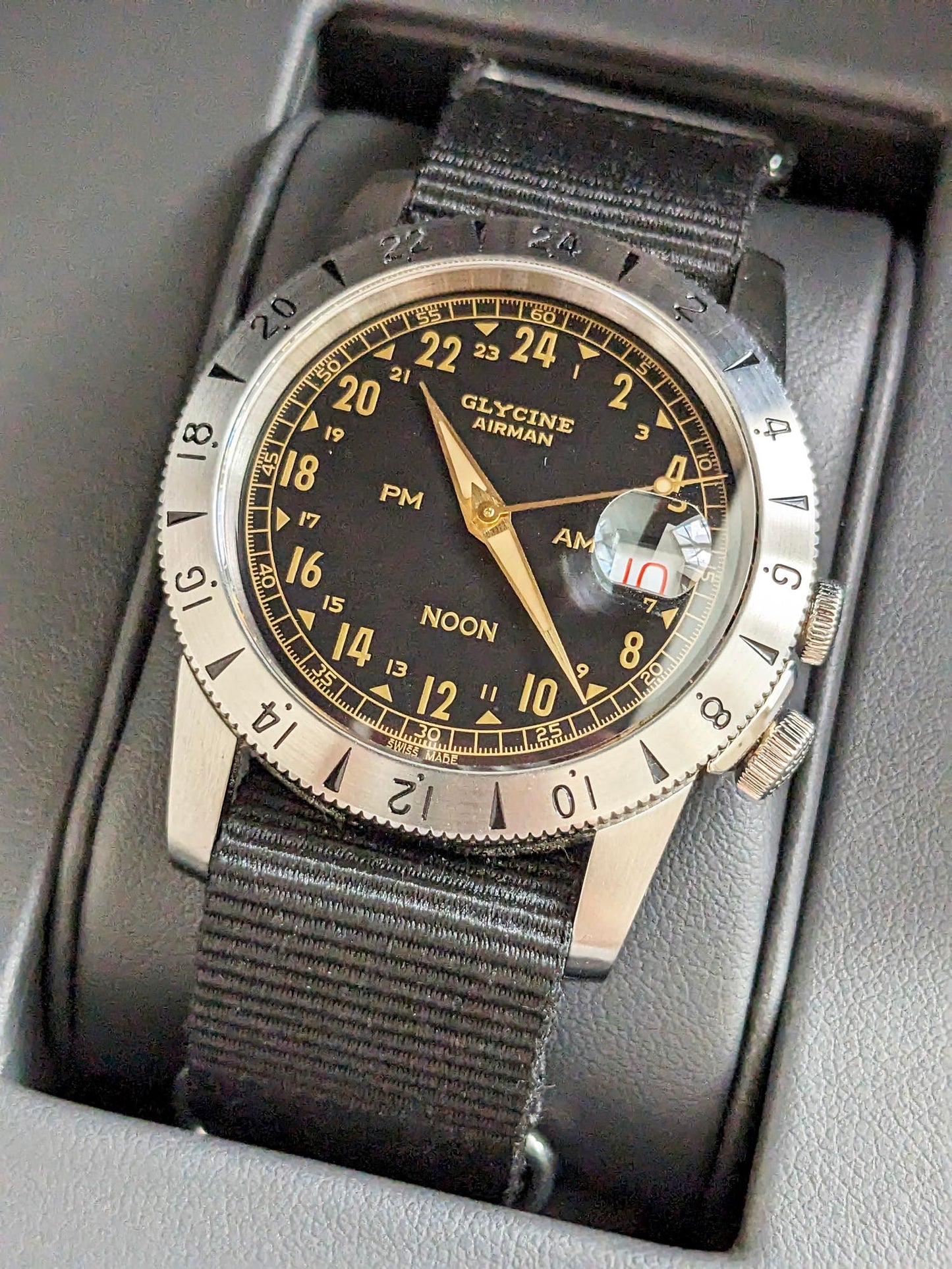Glycine Airman Vintage Purist Noon (circa 2020)