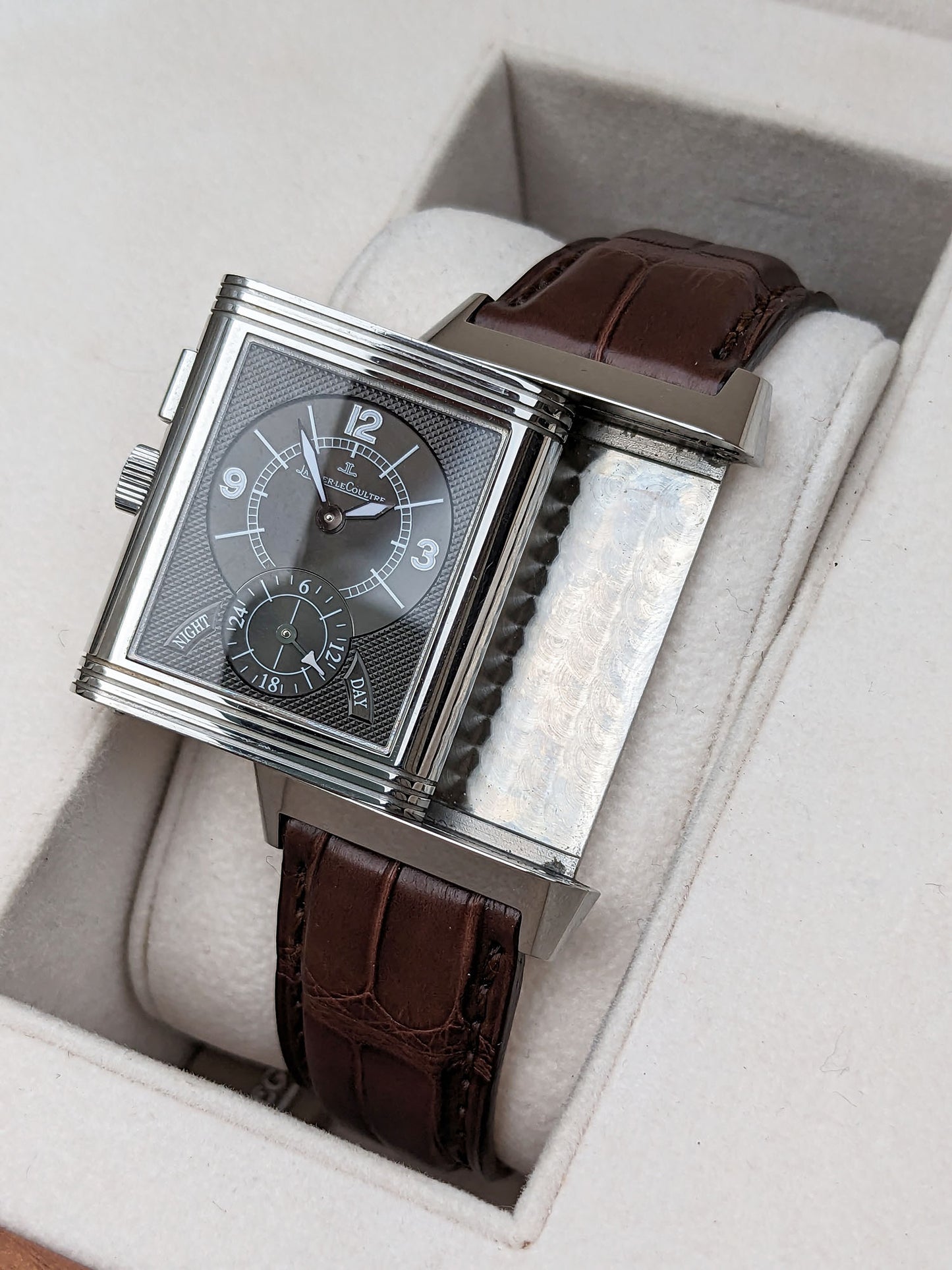 Jaeger LeCoultre Reverso Duoface Night & Day  (circa 2010)