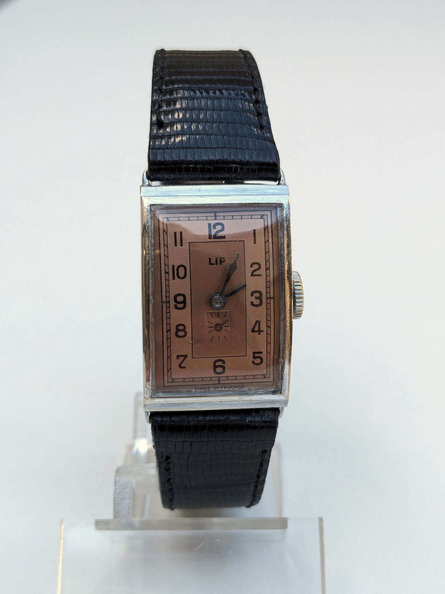 LIP Churchill T18 vintage, cadran saumon (circa 1950)