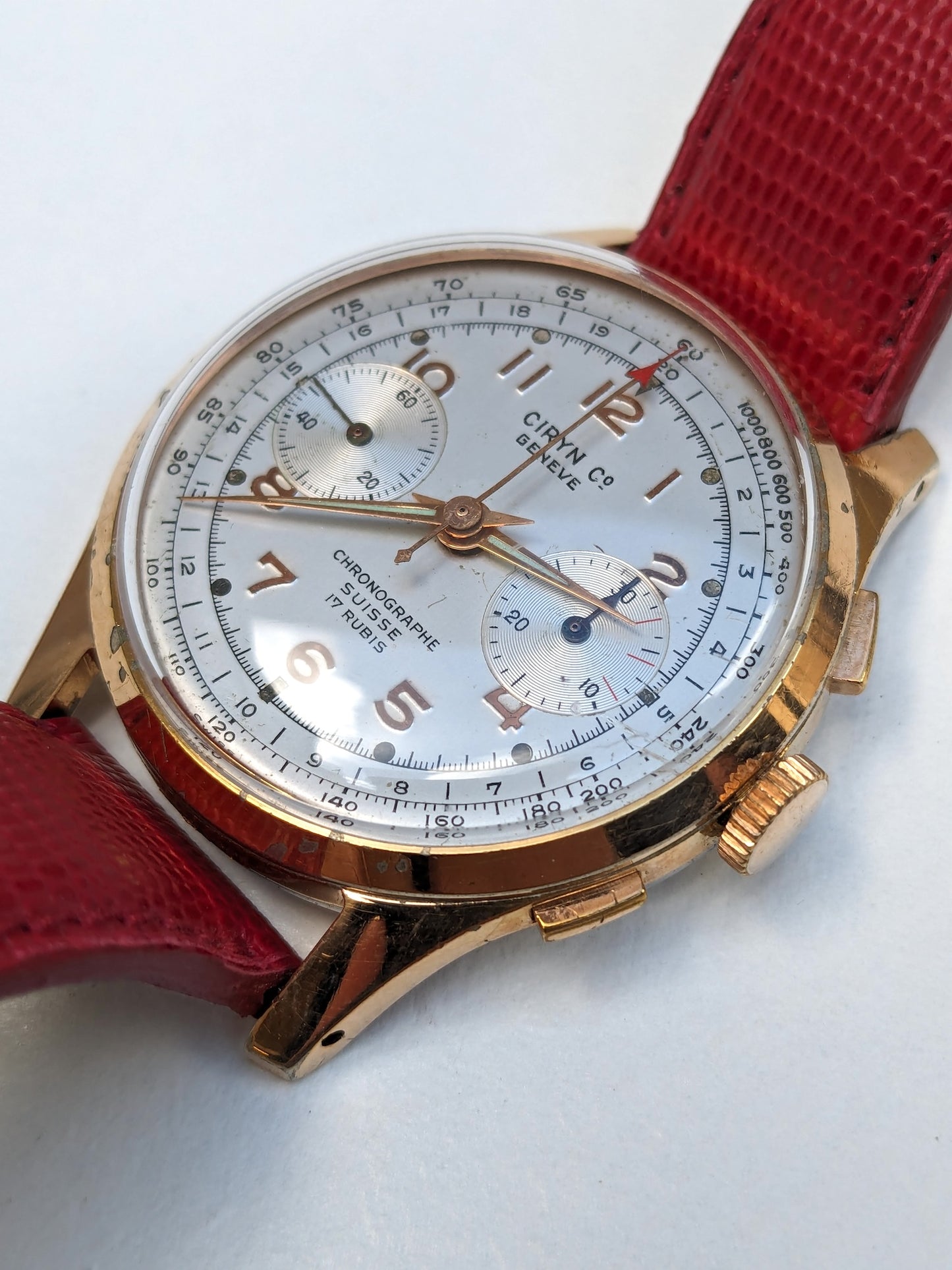 Ciryn chronographe bi-compax (Circa 1950 - 1960)