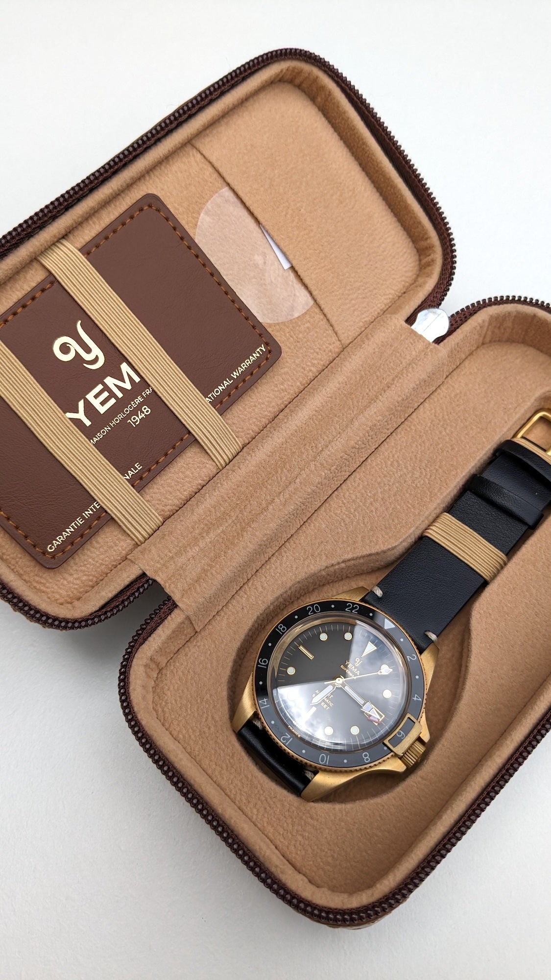 Yema Superman Heritage Bronze GMT Automatic