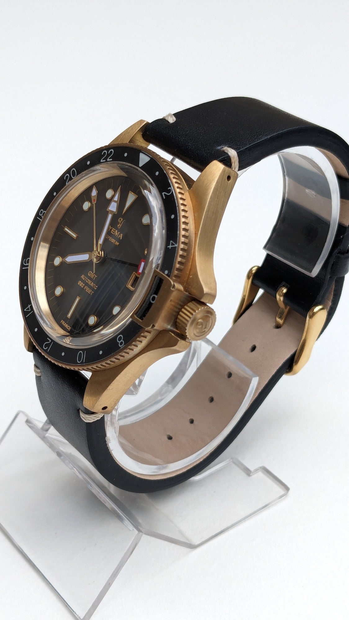 Yema Superman Heritage Bronze GMT Automatic