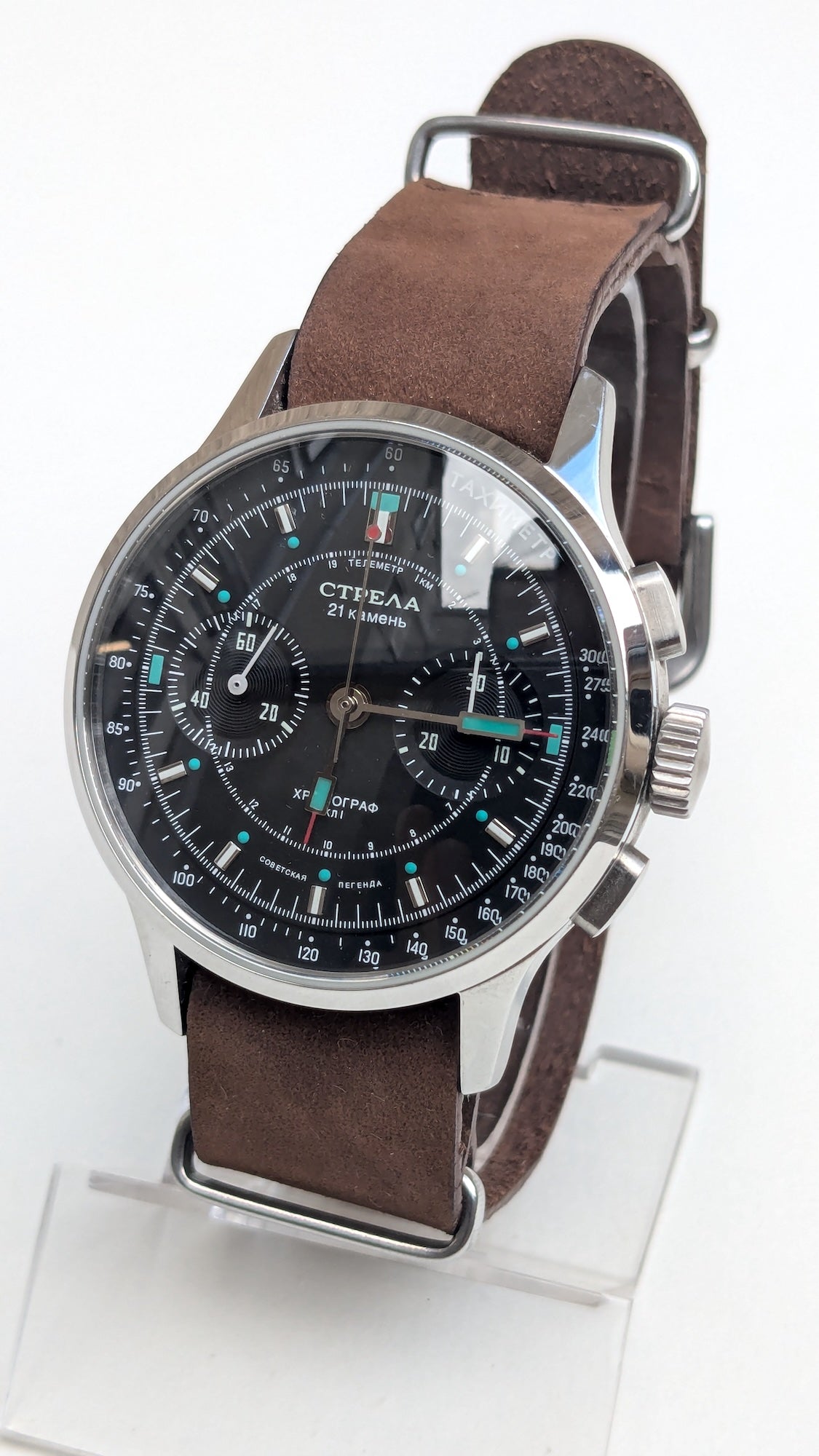 Poljot Strela Cosmonaute Chronograph