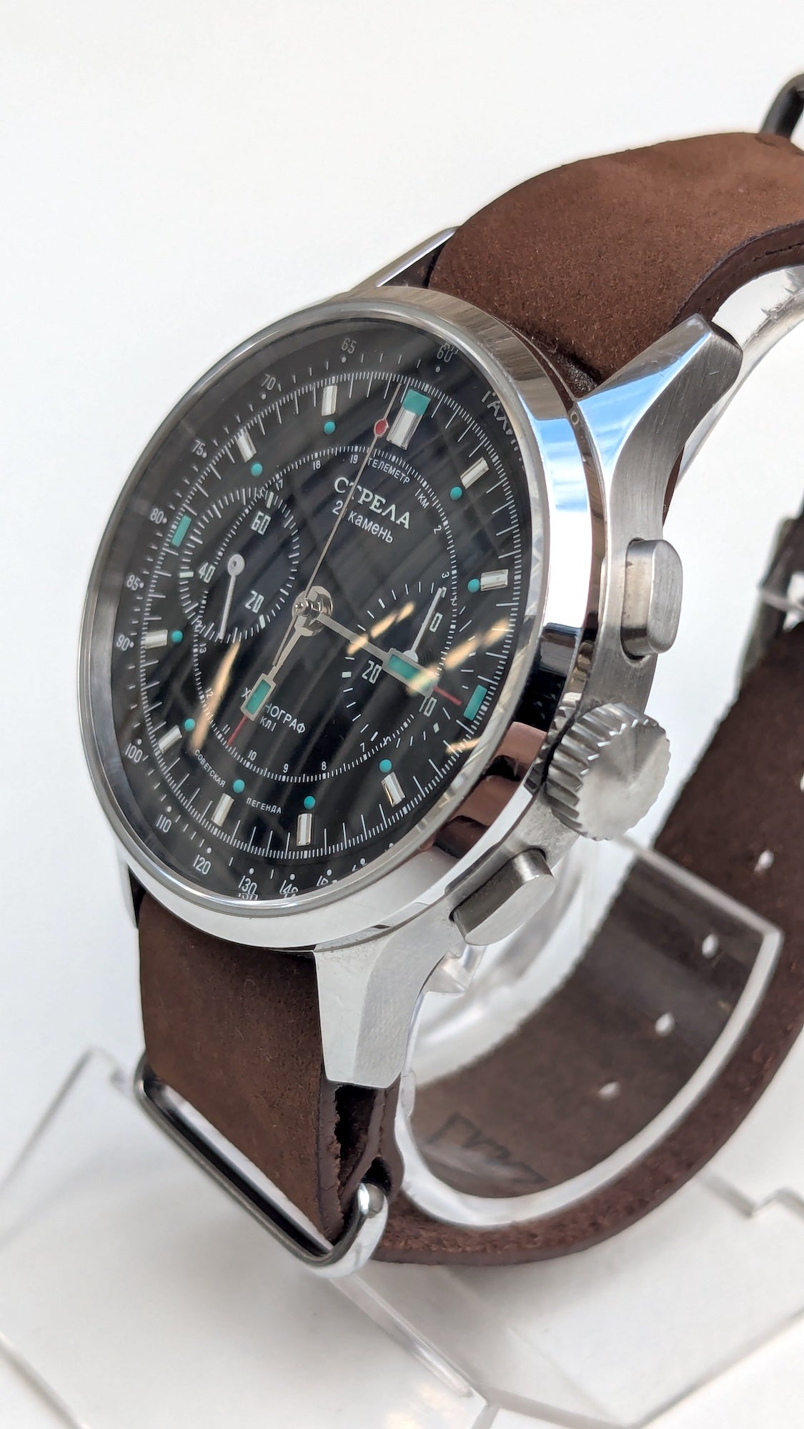 Poljot Strela Cosmonaute Chronograph