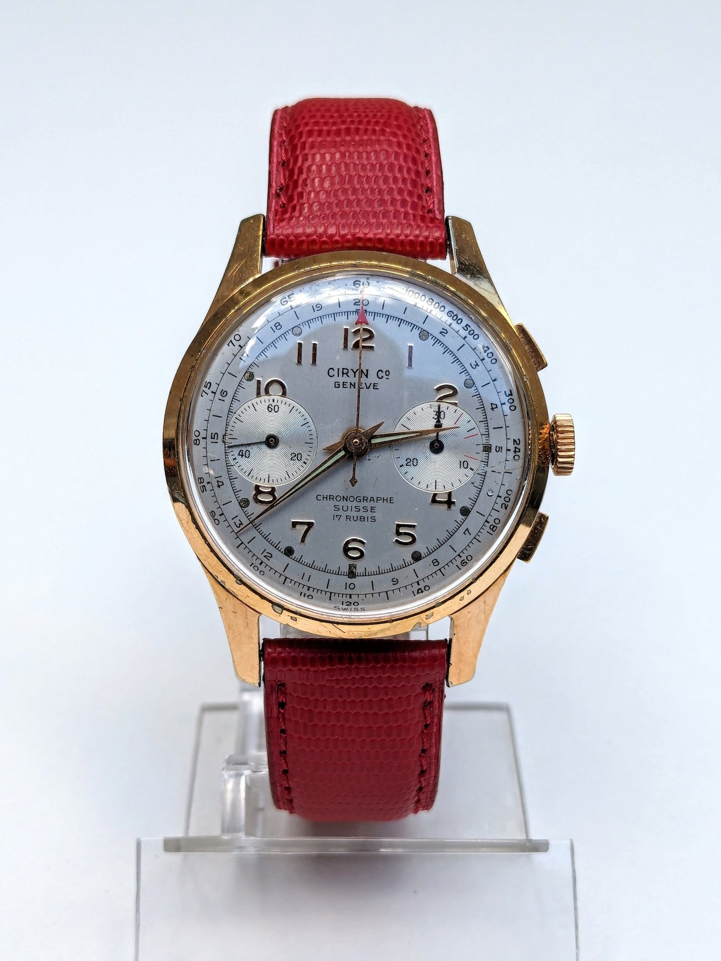 Ciryn chronographe bi-compax (Circa 1950 - 1960)