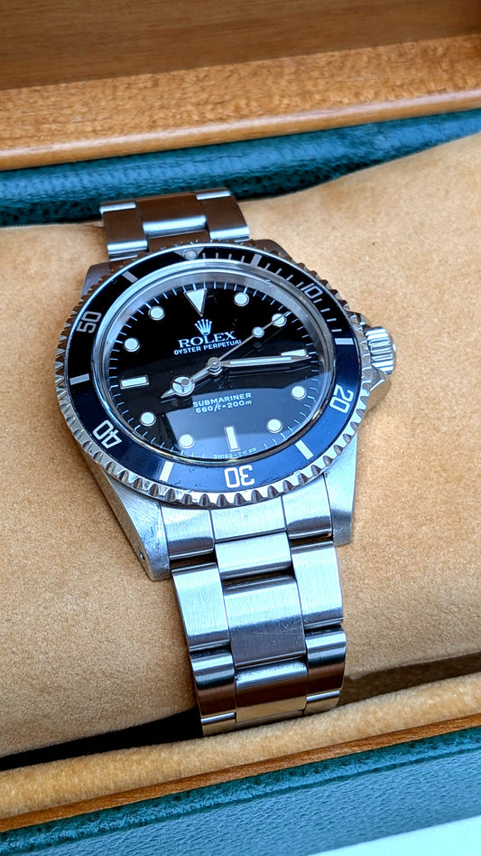 Rolex Submariner 5513 (1990 - box and paper)
