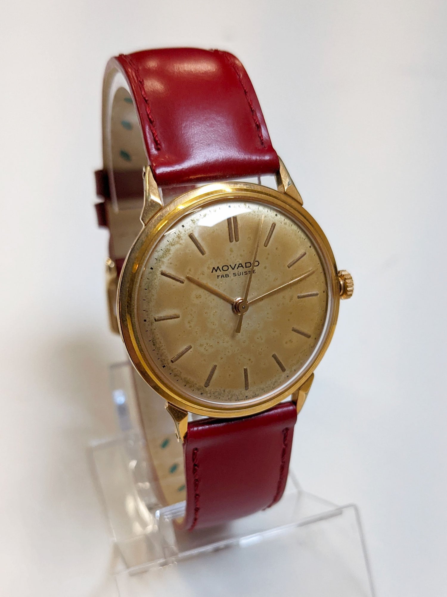 Movado circa 1950 Atelier d horlogerie Richard Jousset