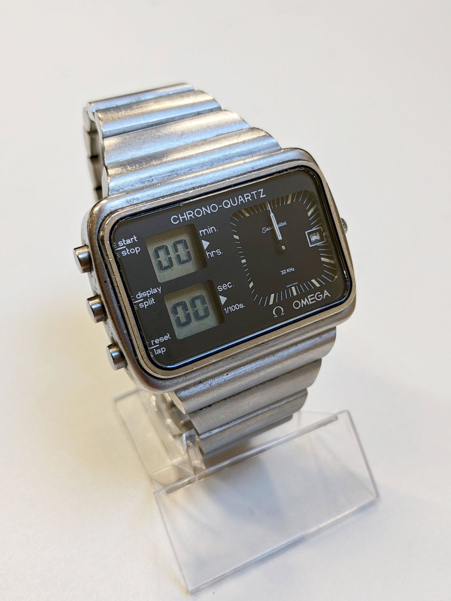 Omega Seamaster Montreal Olympics face