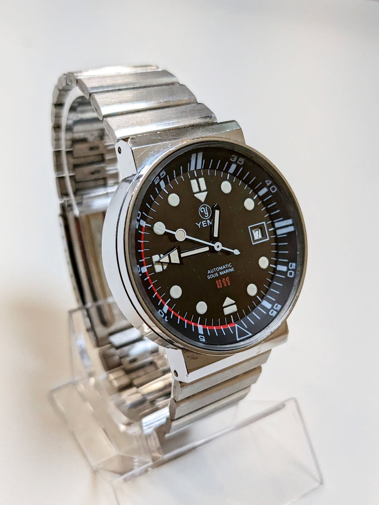 Yema Automatic Sous Marine 911 face