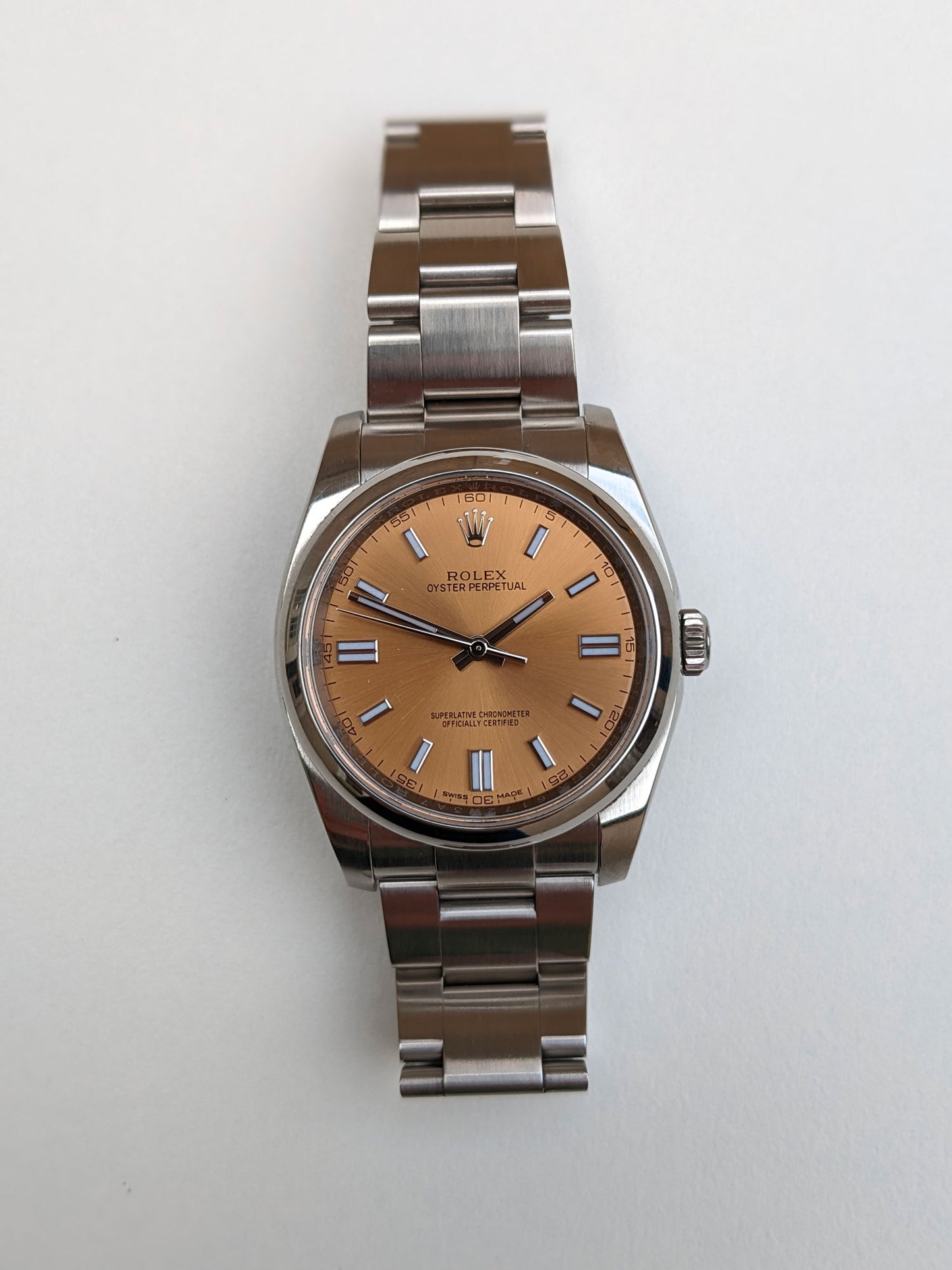 Rolex Oyster Perpetual 36 à plat