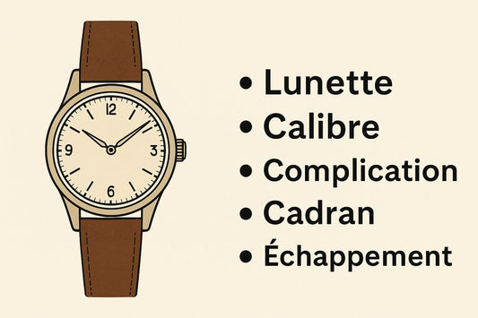 Lexique horloger Solleillées : les mots essentiels pour comprendre les montres anciennes