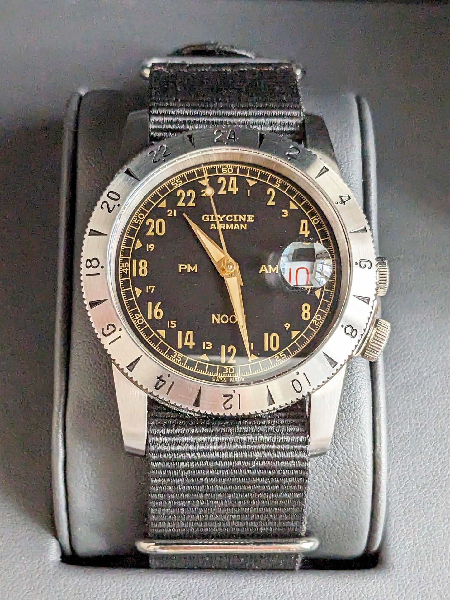 Glycine Airman Vintage Purist Noon (circa 2020)