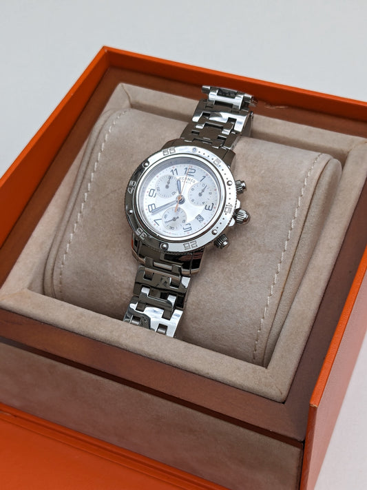 Hermès Clipper Chrono Quartz