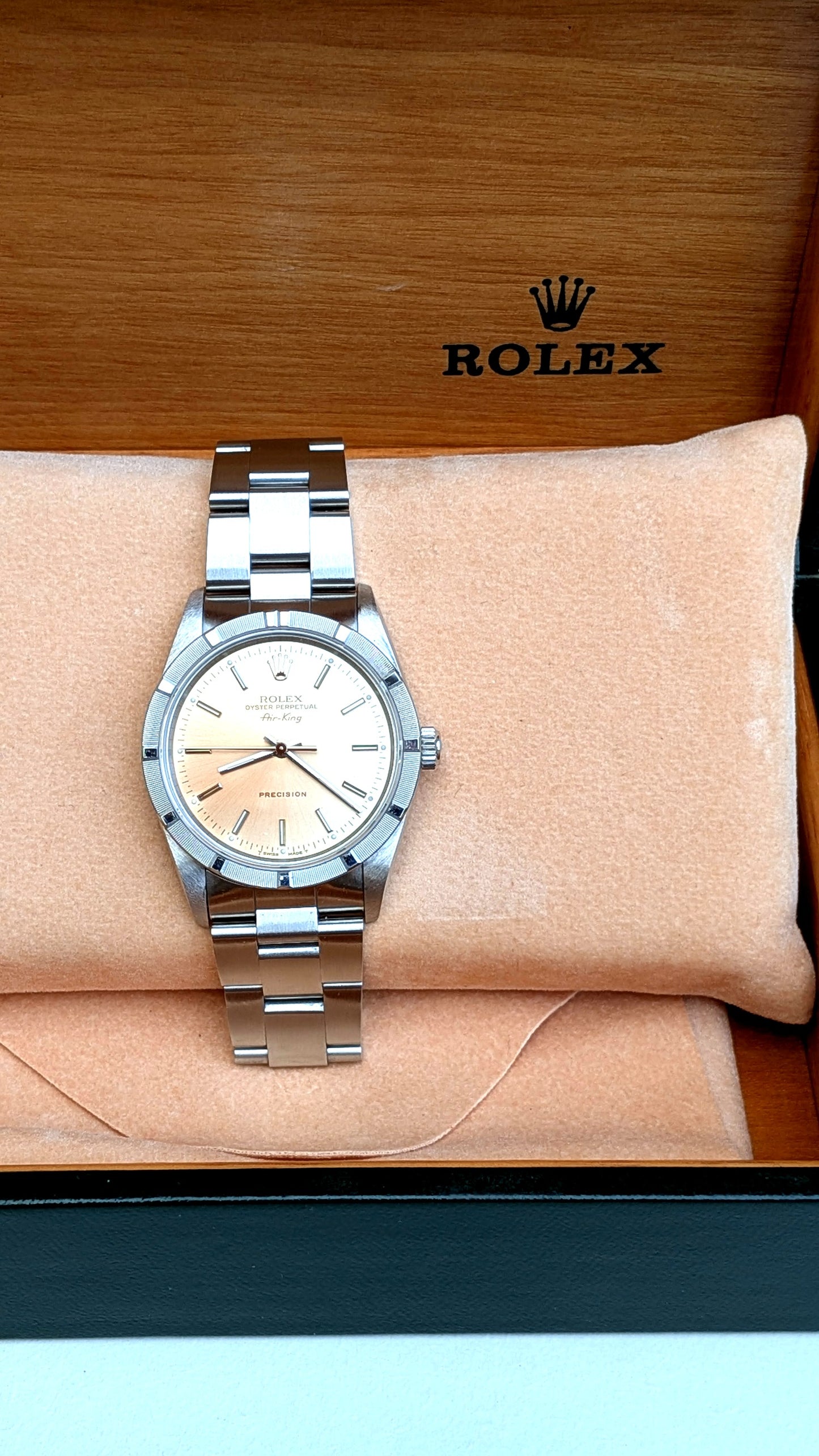 Rolex Air-King Precision 14010 (1996 - box and paper)