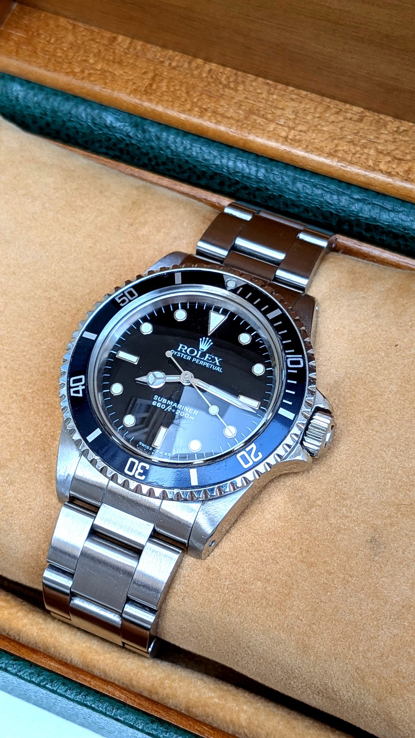 Rolex Submariner 5513 (1990 - box and paper)