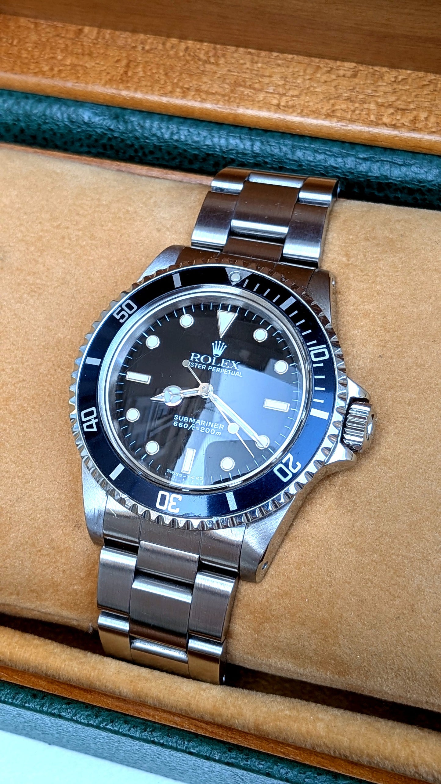 Rolex Submariner 5513 (1990 - box and paper)