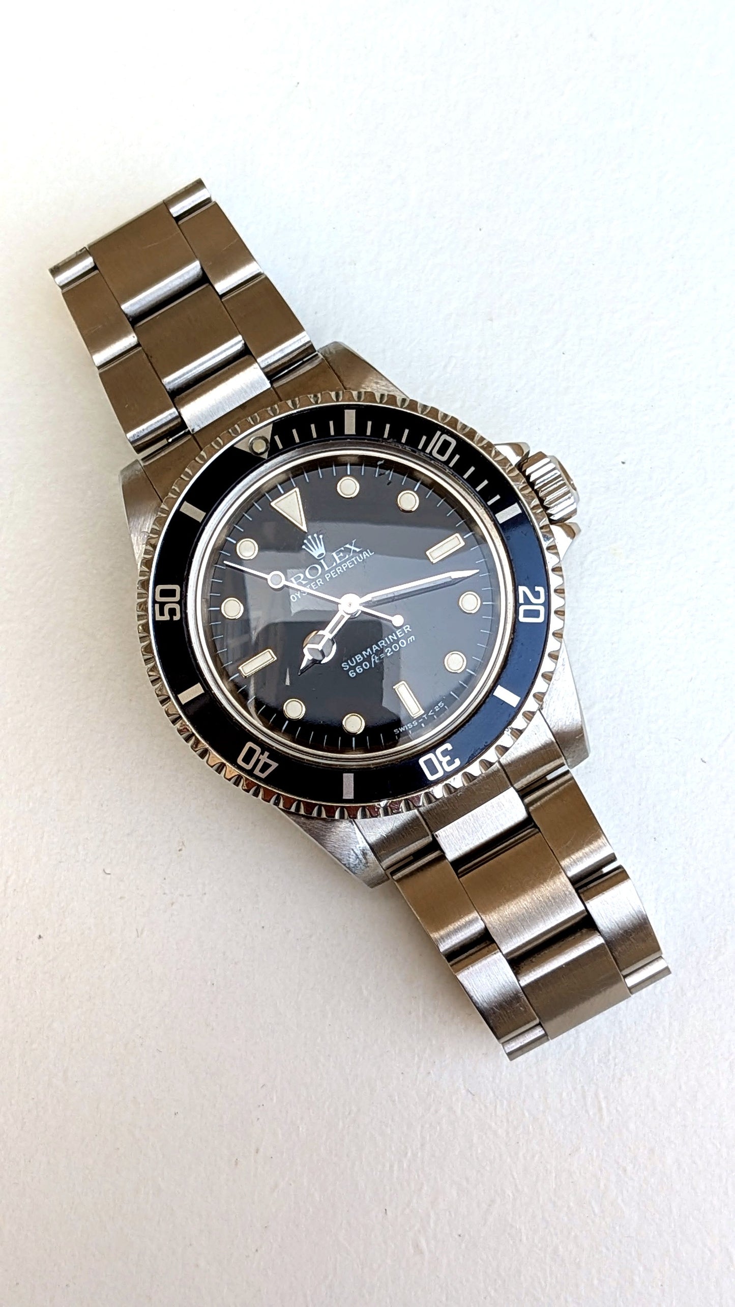 Rolex Submariner 5513 (1990 - box and paper)